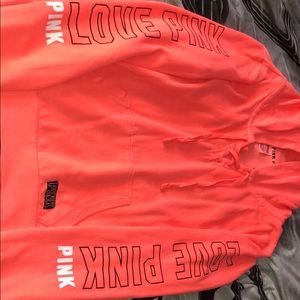 PINK hooded long sleeve